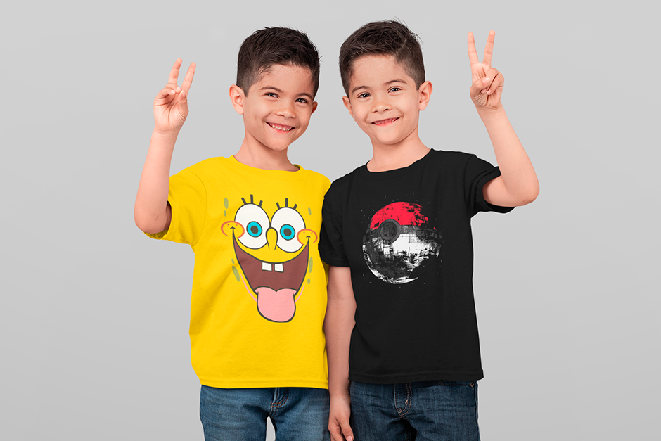 Plantillas Camisetas Niños